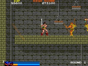 une photo d'Ã©cran de Rastan Saga sur Arcade